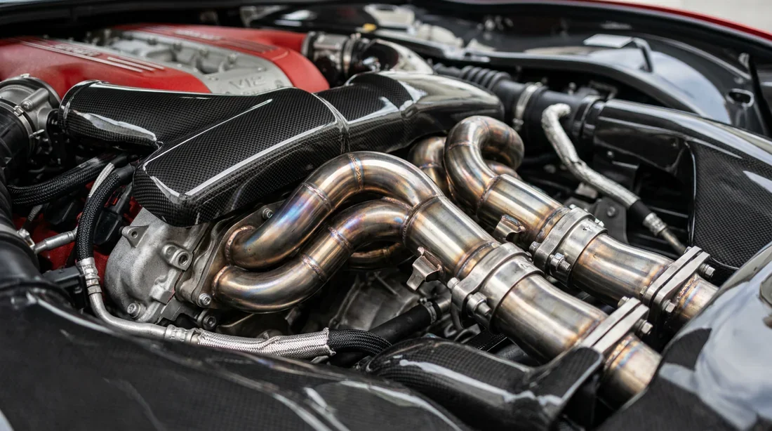 Ingénierie de précision : L'échappement 812 Détails techniques de l'échappement Ferrari 812 Superfast
