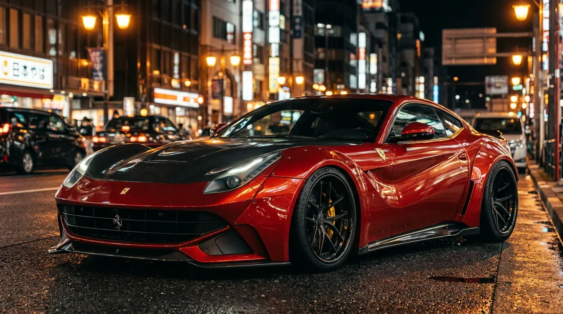 Design extérieur Ferrari F12 wide-body Ferrari F12 Berlinetta personnalisée avec kit large