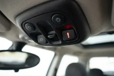 Boutons de commande de toit ouvrant Mini Cooper avec voyant d'alerte