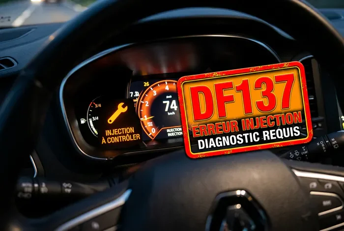 Voyant injection à contrôler et code DF137 Renault