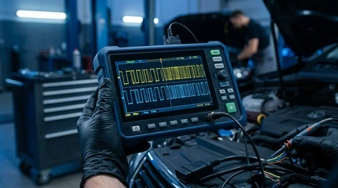 Analyse du réseau CAN bus Peugeot Analyse des signaux du bus de communication CAN sur une Peugeot